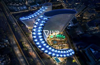 Apartment - 1 - 2 for sale in Binghatti Skyflame 2 - Binghatti Skyflame - Majan - Dubai