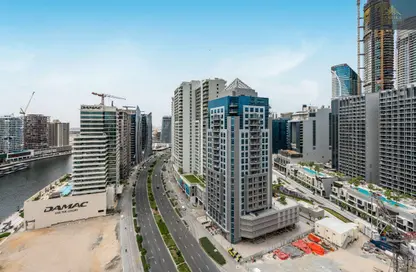 شقة - 2 غرف نوم - 2 حمامات للايجار في برج كورال - الخليج التجاري - دبي