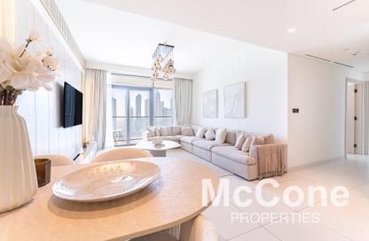 Apartment - 2 Bedrooms - 2 Bathrooms for sale in Marina Vista Tower 2 - Marina Vista - EMAAR Beachfront - Dubai Harbour - Dubai
