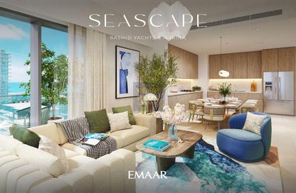 Apartment - 2 - 2 for sale in Seascape Building 1 - Seascape - Mina Rashid - Dubai