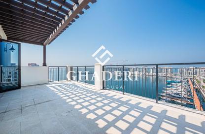 Penthouse - 5 Bedrooms - 6 Bathrooms for sale in La Voile Building 1 - La Voile - Port de La Mer - La Mer - Jumeirah - Dubai