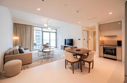 شقة - غرفة نوم - 1 حمام للبيع في برج Marina Vista 1 - مارينا فيستا - إعمار بيتشفرونت - دبي هاربور - دبي