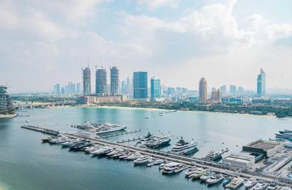 شقة - غرفة نوم - 1 حمام للبيع في برج Marina Vista 1 - مارينا فيستا - إعمار بيتشفرونت - دبي هاربور - دبي شقة - غرفة نوم - 1 حمام للبيع في برج Marina Vista 1 - مارينا فيستا - إعمار بيتشفرونت - دبي هاربور - دبي
