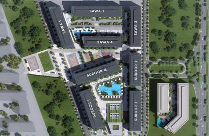 Apartment - 2 - 2 for sale in Seerah - Al Mamsha - Muwaileh - Sharjah Apartment - 2 - 2 for sale in Seerah - Al Mamsha - Muwaileh - Sharjah
