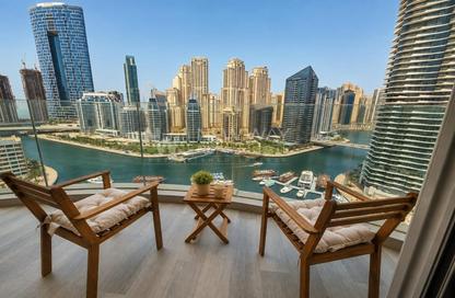 Apartment - 1 - 2 for rent in Marina Star - Dubai Marina - Dubai