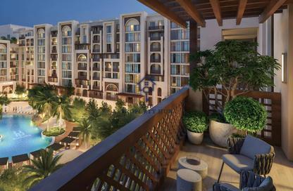 Apartment - 2 Bedrooms - 3 Bathrooms for sale in Bab Al Qasr Resort Residence - Masdar City - Abu Dhabi
