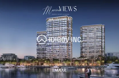 شقة - غرفة نوم - 1 حمام للبيع في مارينا فيوز تاور 2 - مارينا فيوز - ميناء راشد - دبي