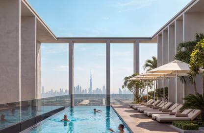 Apartment - 1 - 2 for sale in Kore by Imtiaz - Dubai Land Residence Complex - Dubai