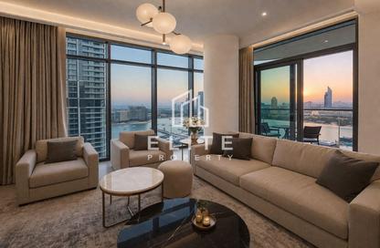شقة - 2 غرف نوم - 2 حمامات للبيع في برج Marina Vista 1 - مارينا فيستا - إعمار بيتشفرونت - دبي هاربور - دبي