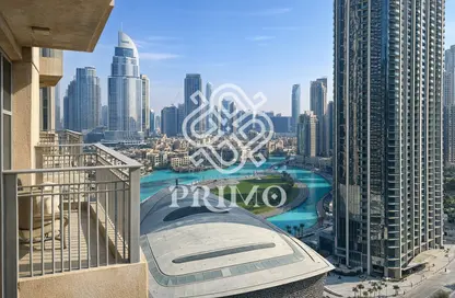 شقة - غرفة نوم - 2 حمامات للايجار في برج ستاندبوينت 1 - أبراج ستاند بوينت - وسط مدينة دبي - دبي