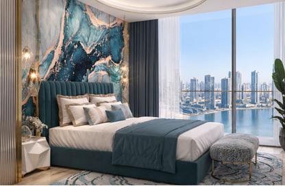 Apartment - 1 - 1 for sale in Chic Tower - Business Bay - Dubai