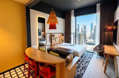 Apartment - Studio - 1 Bathroom for rent in Mama Shelter Residences - Business Bay - Dubai