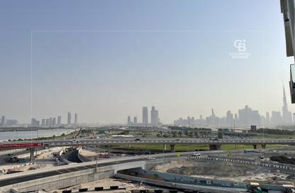 Apartment - 1 - 2 for rent in Fawad Azizi Residence - Dubai Healthcare City 2 - Al Jaddaf - Dubai