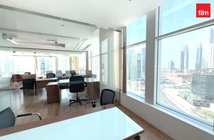 Office Space - Studio for rent in Clover Bay Tower - Business Bay - Dubai