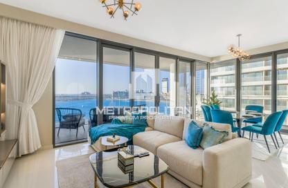 شقة - 3 غرف نوم - 3 حمامات للايجار في برج Beach Isle 2 - بيتش آيل - إعمار بيتشفرونت - دبي هاربور - دبي