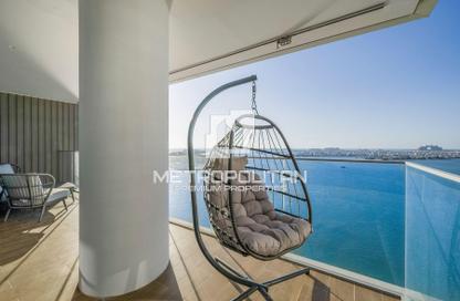 Apartment - 3 Bedrooms - 3 Bathrooms for rent in Beach Isle Tower 2 - Beach Isle - EMAAR Beachfront - Dubai Harbour - Dubai