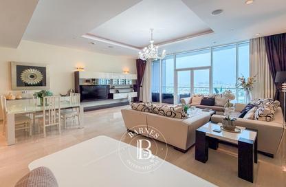 Apartment - 3 Bedrooms - 4 Bathrooms for rent in Oceana Atlantic - Oceana - Palm Jumeirah - Dubai