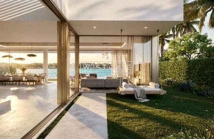 Villa - 6 - 7+ for sale in Beach Collection Frond A - Beach Collection - Palm Jebel Ali - Dubai