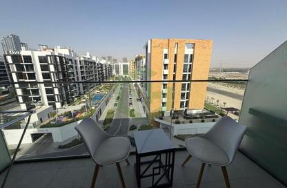 Apartment - Studio - 1 Bathroom for rent in Azizi Riviera 33 - Azizi Riviera - Meydan One - Meydan - Dubai