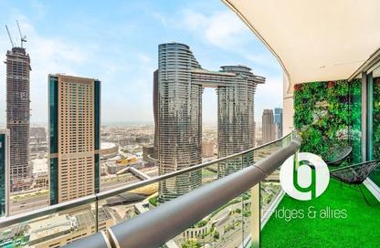 Apartment - 2 Bedrooms - 3 Bathrooms for rent in Burj Vista Tower 1 - Burj Vista - Downtown Dubai - Dubai