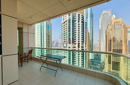 Apartment - 2 Bedrooms - 3 Bathrooms for rent in The Royal Oceanic - Dubai Marina - Dubai