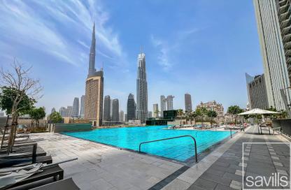 Apartment - 3 - 4 for rent in Downtown Views II Tower 3 - Downtown Views II - Zabeel 2 - Zabeel - Dubai