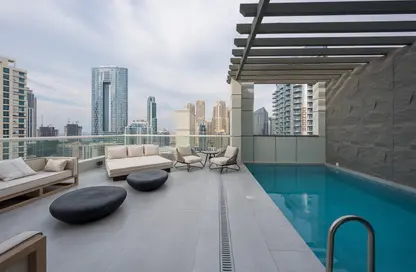 بنتهاوس - 4 غرف نوم - 5 حمامات للبيع في برج زين - دبي مارينا - دبي