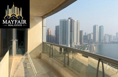 Apartment - 3 - 4 for rent in Al Shahd Tower - Al Khan Lagoon - Al Khan - Sharjah