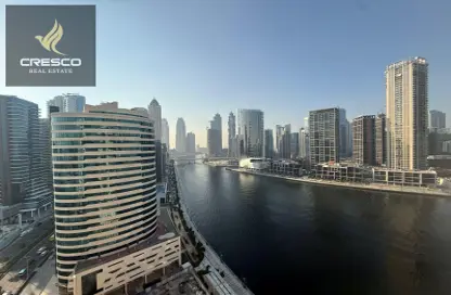 مكتب - استوديو للايجار في برج الأعمال - الخليج التجاري - دبي