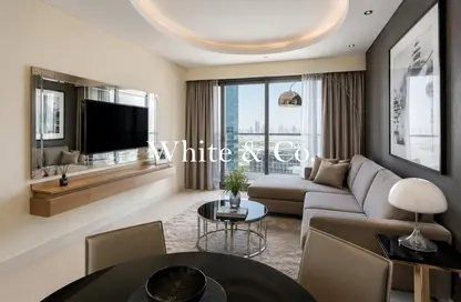 Apartment - 1 Bedroom - 2 Bathrooms for rent in Tower A - Damac Towers by Paramount - Business Bay - Dubai