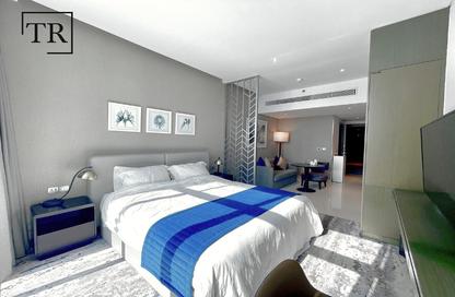 Apartment - Studio - 1 Bathroom for rent in Damac Maison Prive B - Damac Maison Prive - Business Bay - Dubai