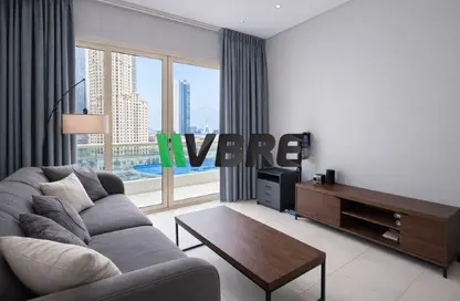 Apartment - 1 Bedroom - 2 Bathrooms for rent in The Royal Oceanic - Dubai Marina - Dubai