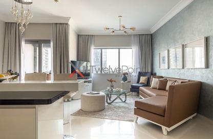 Apartment - 2 Bedrooms - 3 Bathrooms for rent in Damac Maison Dubai Mall Street (The Signature) - Burj Khalifa Area - Downtown Dubai - Dubai