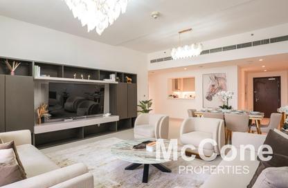 Apartment - 3 Bedrooms - 3 Bathrooms for rent in Boulevard Crescent Tower 1 - BLVD Crescent - Downtown Dubai - Dubai