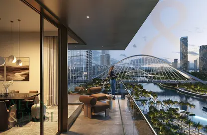 شقة - 3 غرف نوم - 4 حمامات للبيع في برج Palace ريزيدنسز Creek Blue 1 - بالاس ريزيدنسيز كريك بلو - مرسى خور دبي - دبي