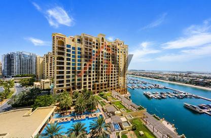 Apartment - 2 Bedrooms - 4 Bathrooms for rent in Marina Residences 3 - Marina Residences - Palm Jumeirah - Dubai