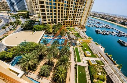 Apartment - 2 Bedrooms - 4 Bathrooms for rent in Marina Residences 3 - Marina Residences - Palm Jumeirah - Dubai