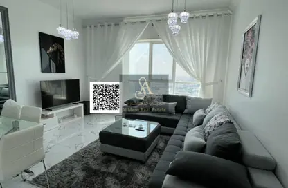 Apartment - 1 Bedroom - 2 Bathrooms for rent in Oasis Tower - Al Rashidiya 1 - Al Rashidiya - Ajman