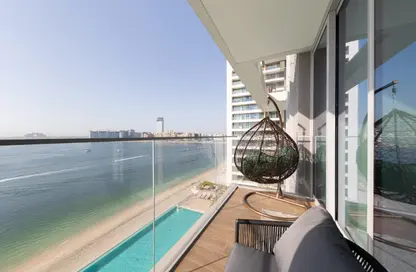 شقة - 2 غرف نوم - 2 حمامات للايجار في برج Beach Isle 2 - بيتش آيل - إعمار بيتشفرونت - دبي هاربور - دبي