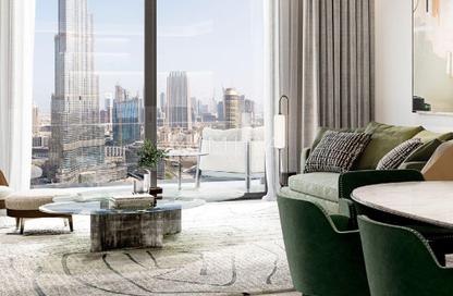شقة - 2 غرف نوم - 2 حمامات للبيع في ذا سانت ريجيس ريزيدنسز – برج 2 - سانت ريجيس ريزيدنس - برج خليفة - وسط مدينة دبي - دبي