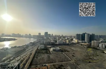 Apartment - 2 Bedrooms - 2 Bathrooms for rent in Orient Tower 1 - Orient Towers - Al Bustan - Ajman