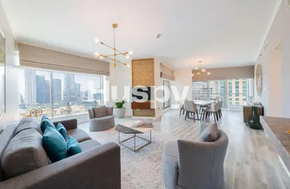 Apartment - 2 Bedrooms - 3 Bathrooms for rent in Burj Views A - Burj Views - Downtown Dubai - Dubai