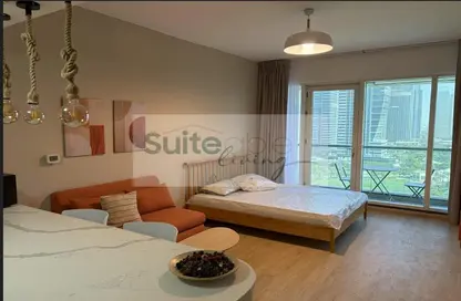 Apartment - Studio - 1 Bathroom for rent in Dubai Arch - JLT Cluster G - Jumeirah Lake Towers - Dubai