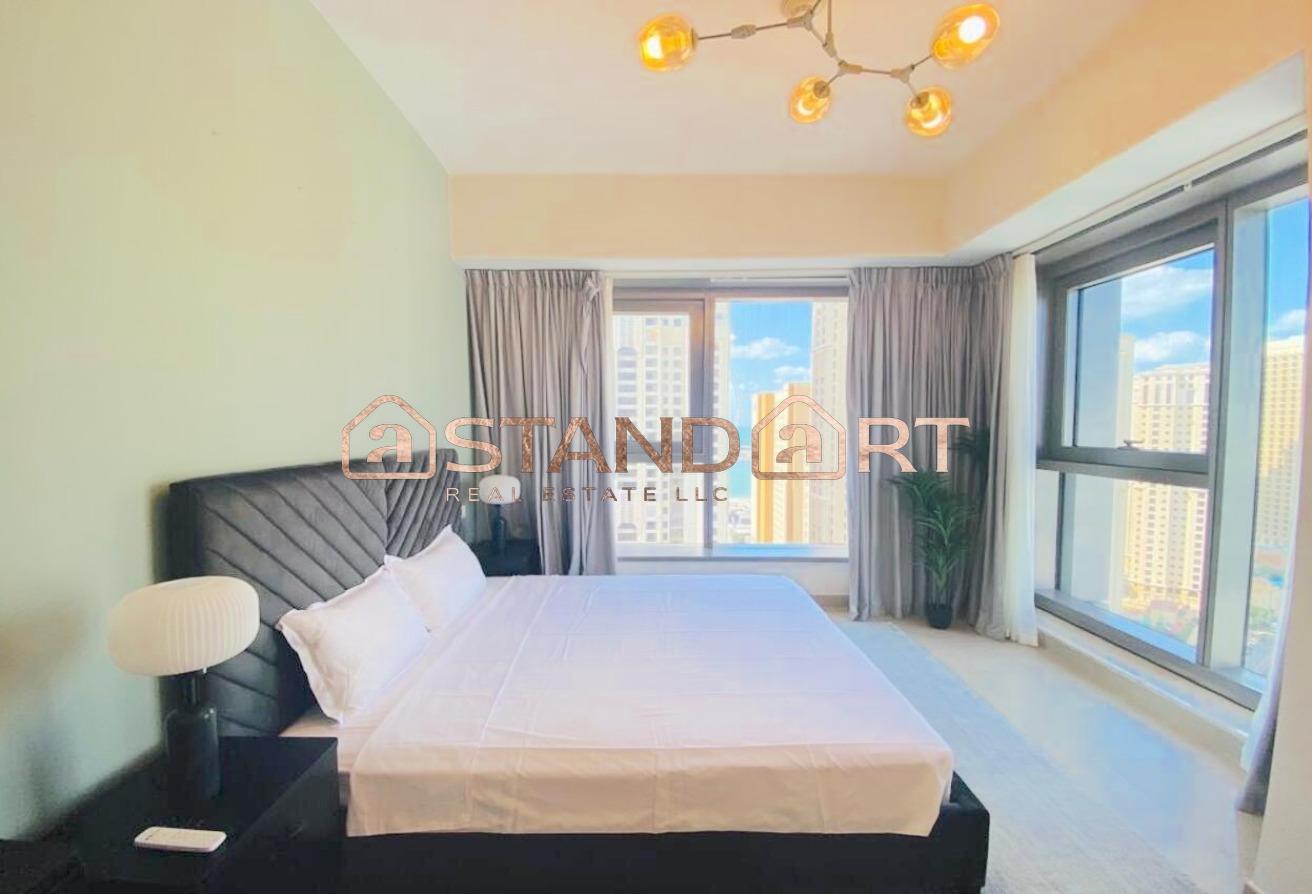 Dubai Marina View | Corner Unit | High Floor photo 6