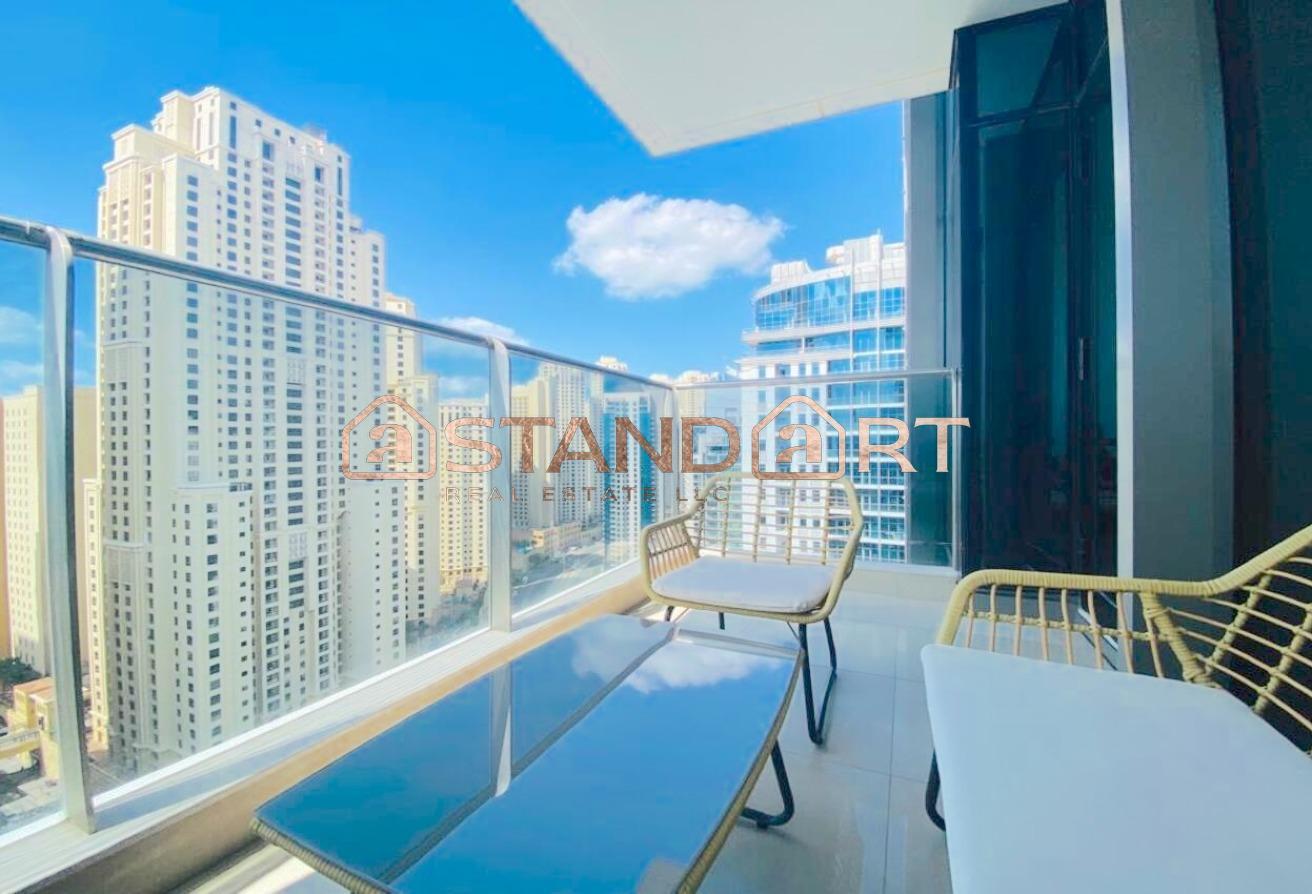 Dubai Marina View | Corner Unit | High Floor photo 9