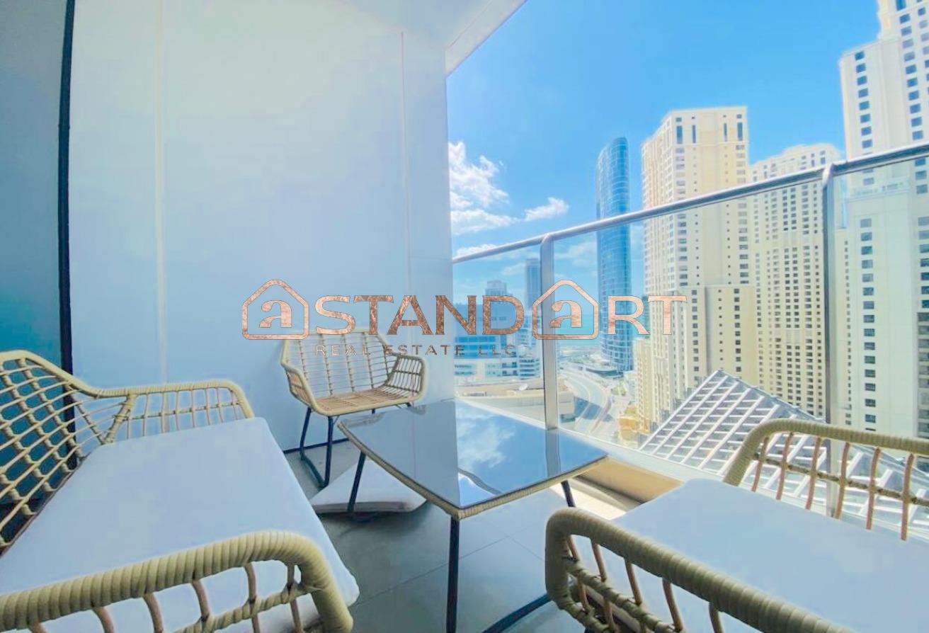Dubai Marina View | Corner Unit | High Floor photo 8