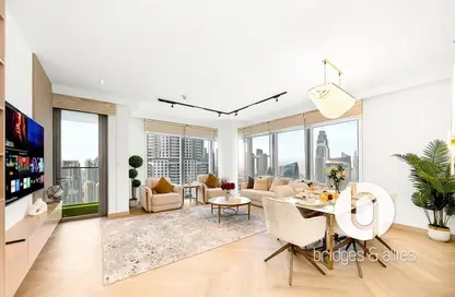 Apartment - 2 Bedrooms - 3 Bathrooms for rent in Boulevard Point - Downtown Dubai - Dubai