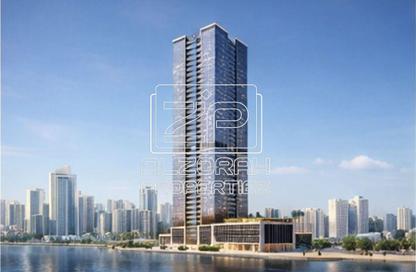 Apartment - 3 Bedrooms - 5 Bathrooms for sale in Almaza Tower - Al Khan Lagoon - Al Khan - Sharjah