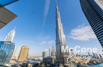 شقة - غرفة نوم - 1 حمام للايجار في برج فيستا - برج فيستا - وسط مدينة دبي - دبي