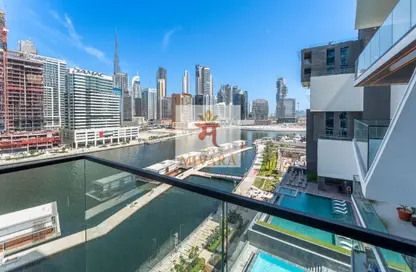 Apartment - Studio - 1 Bathroom for rent in Binghatti Canal - Business Bay - Dubai